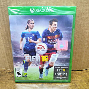 FIFA 16 XBOX One Soccer EA Sports Official Licensed, Sealed Pre-owned, Futbol